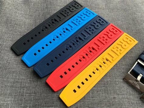 breitling silicone strap